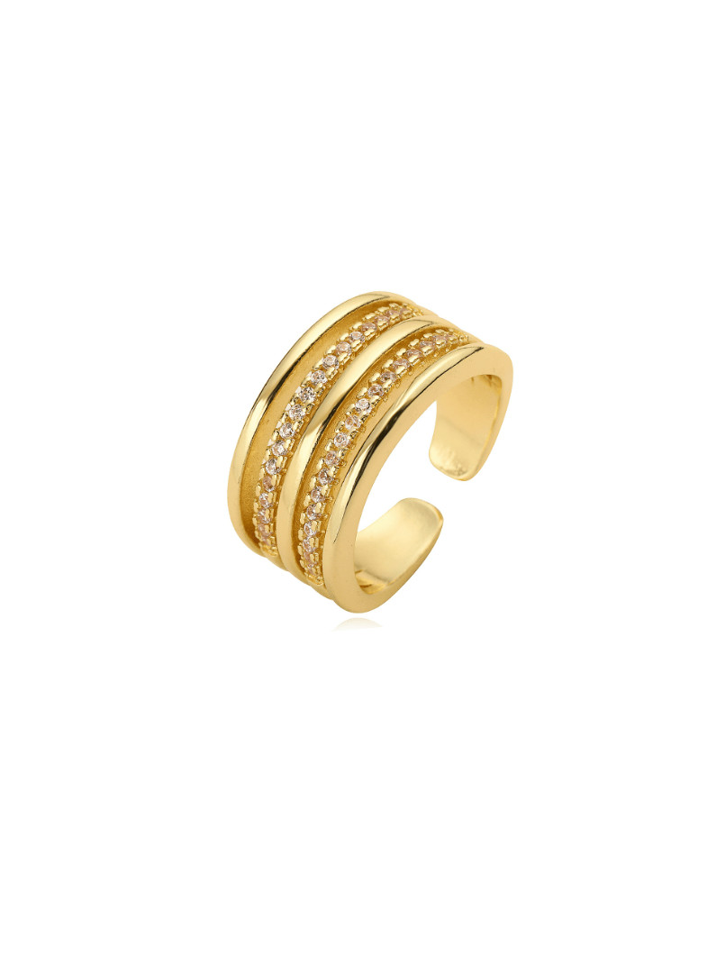 Cubic Zirconia Vintage Stackable Ring