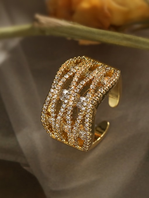 Stellar CZ Statement Ring