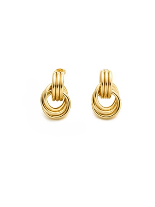 Luxe Loop Gold Earrings