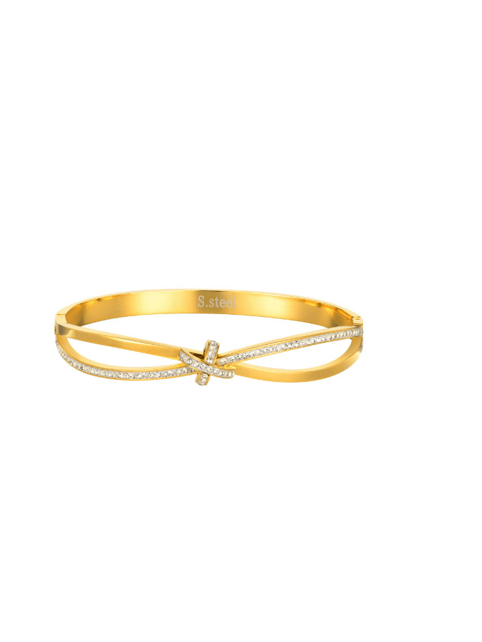Lumine Gleam Cross Bangle