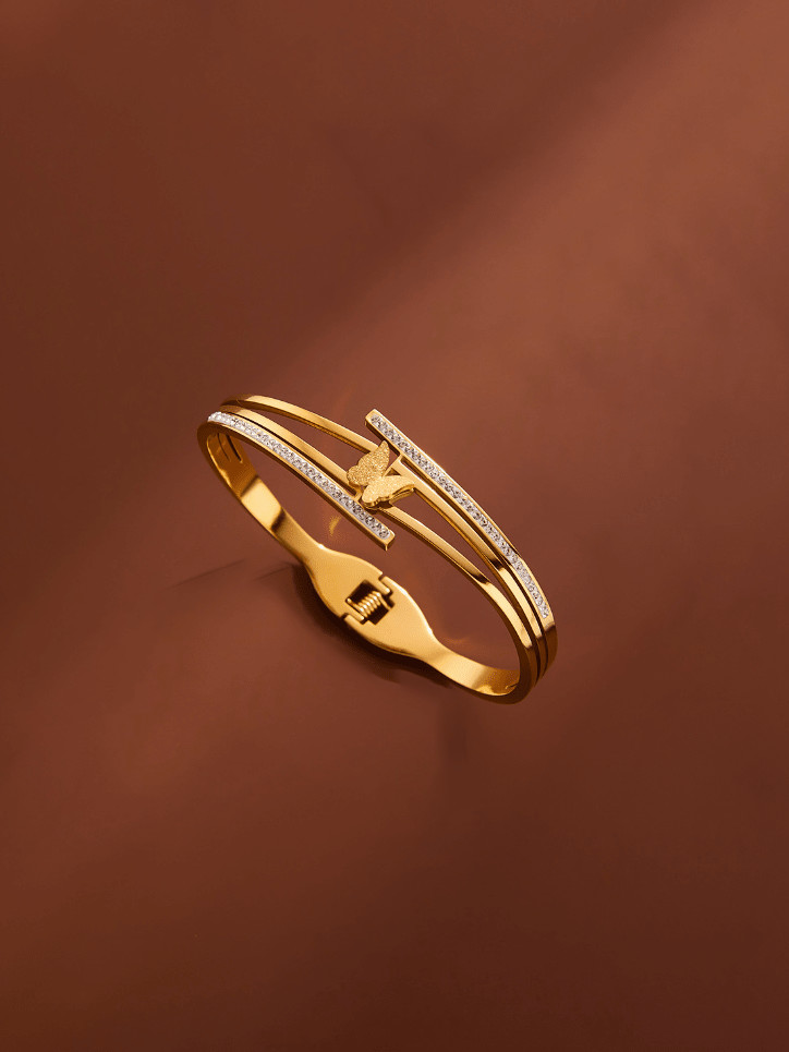 Aarini Cubic Zirconia Bangle