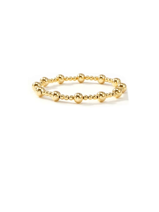 Aura Gold Bead Bracelet