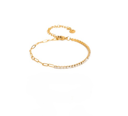 Oravi Crystal Chain Bracelet