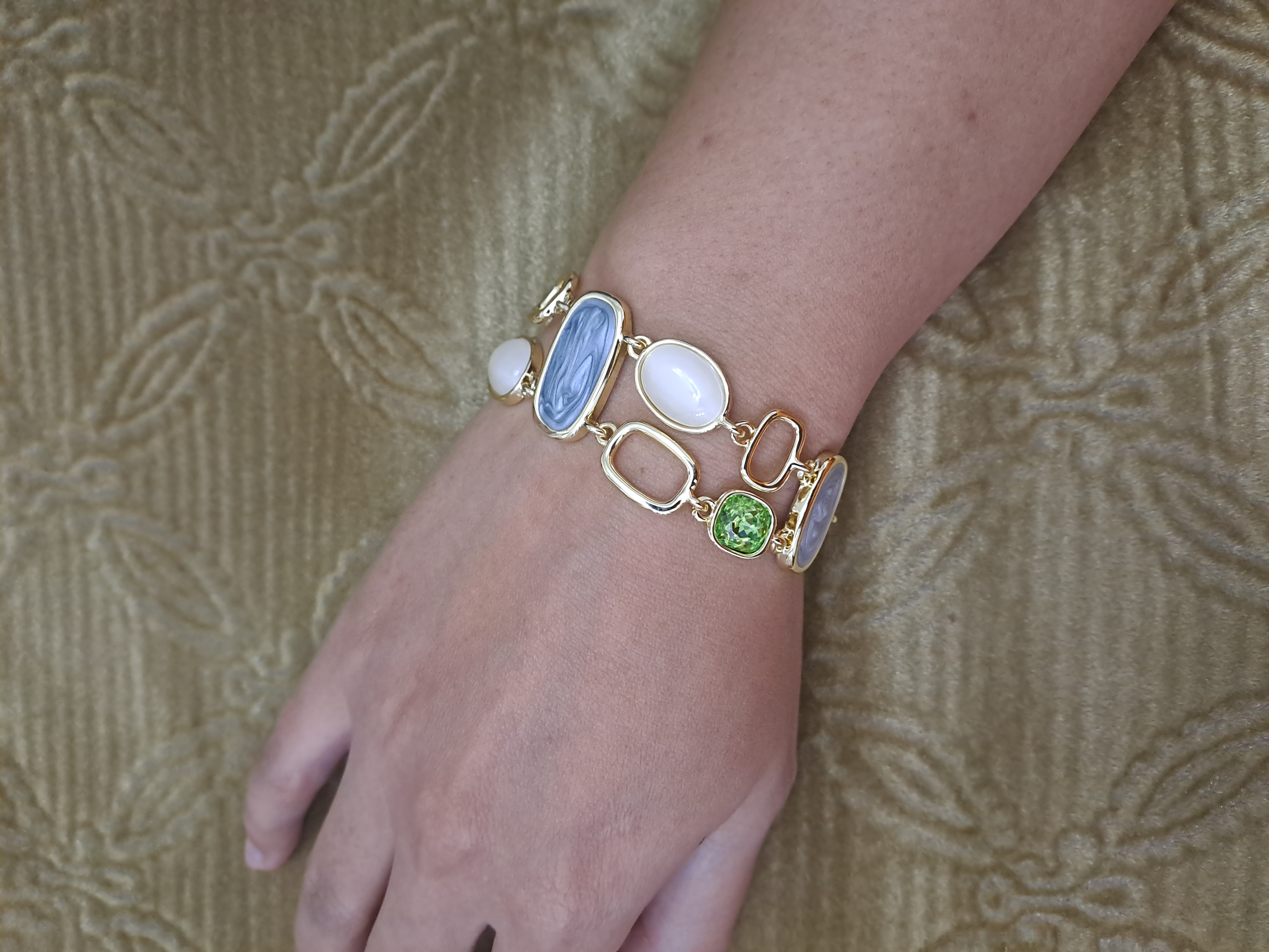 Aurela Gem Cascade Bracelet